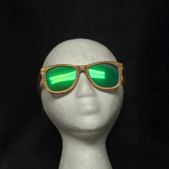Limited Edition Lifestyle Apparel Polarized Wood Sunglasses Wooden Frame Glasses - Picture 11 of 11